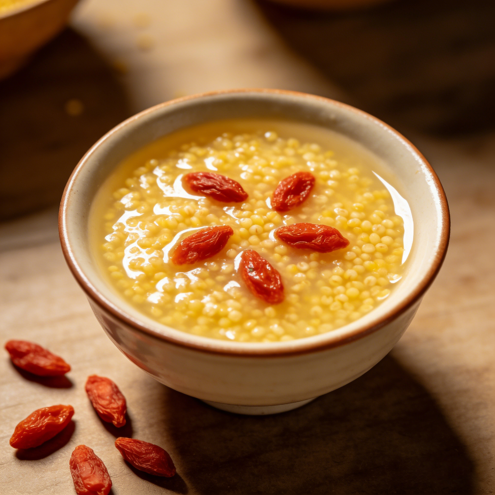 枸杞配粥，竟是养身 “黄金” 搭配