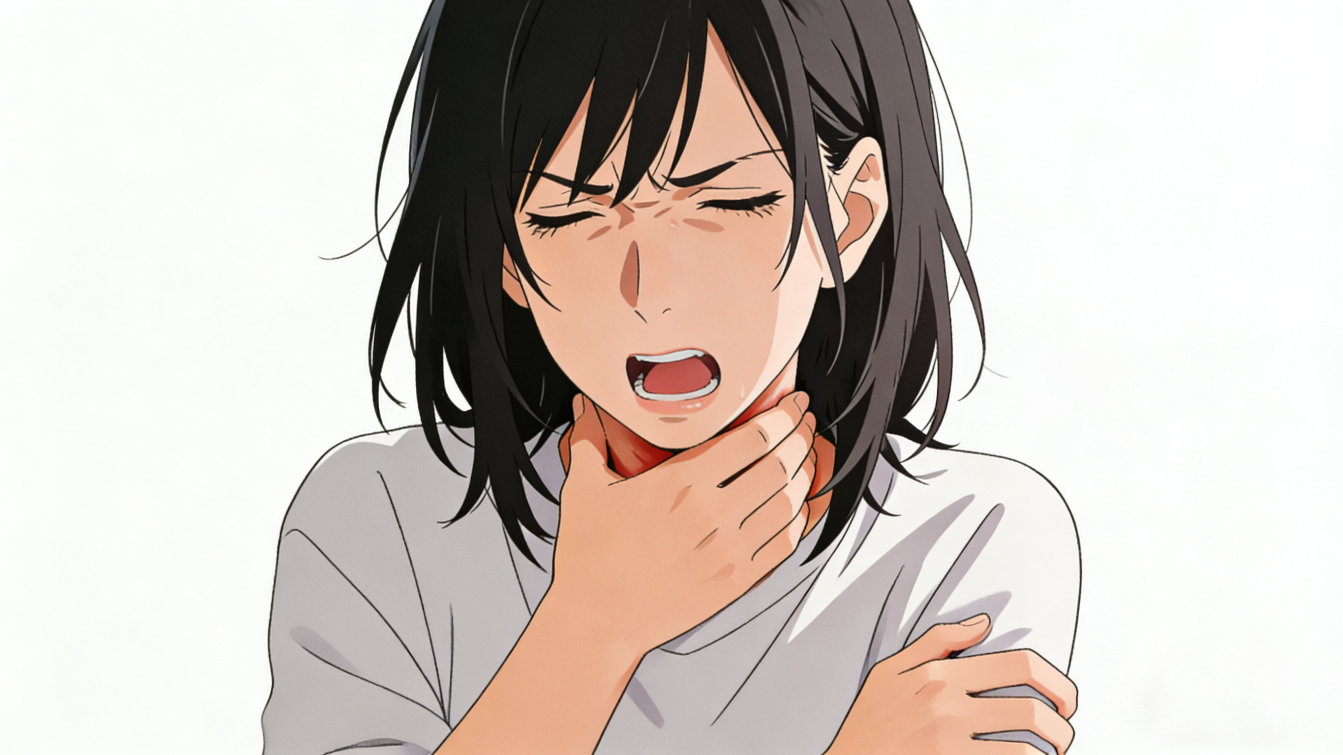 流感过后扁桃体炎反反复复总不好,中医灼烙请知道